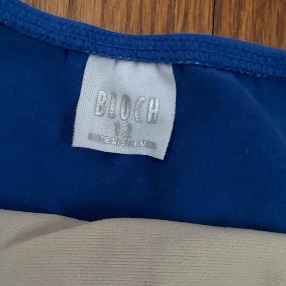 Bloch Blue and Cream Dancewear